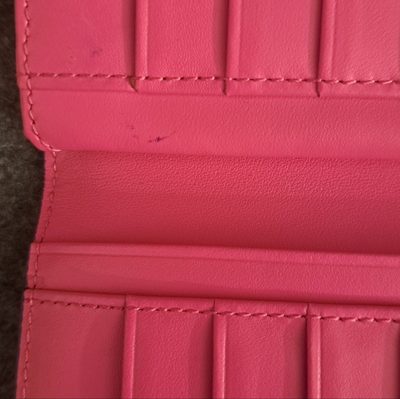 EUC Long MCM Purple Wallet with Gold Logo - Picture 8 of 13